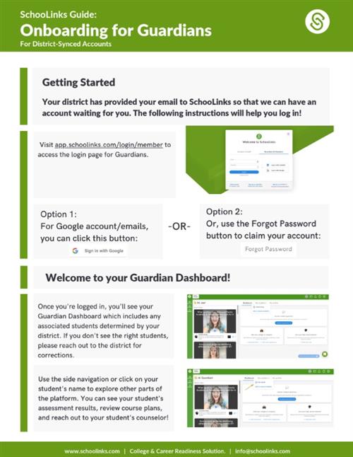 Onboarding for Guardians